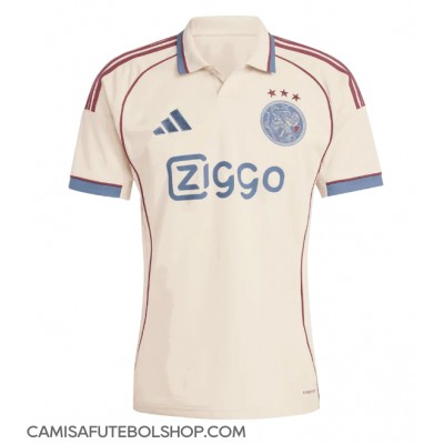 Camisa de time de futebol Ajax Kasper Dolberg #9 Replicas 3º Equipamento 2025-26 Manga Curta Camisa de time de futebol Ajax Kasper Dolberg #9 Replicas 3º Equipamento 2025-26 Manga Curta